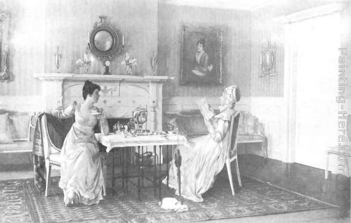 Francis Davis Millet How the Gossip Grew